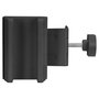 InLine 23197B Soporte de Abrazadera para Regleta Negro