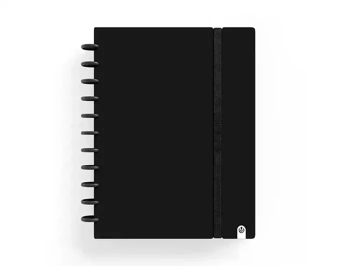 Carchivo Cuaderno Ingeniox Foam A4 80 Hojas Rayado Horizontal Negro