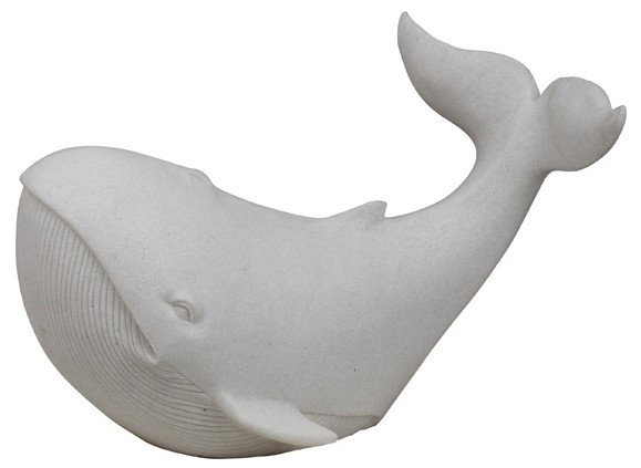 DKD Home Decor Lámpara de Sobremesa Arenisca Ballena Blanco DKD Home Decor Lámpara de Sobremesa Arenisca Ballena Blanco