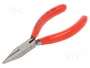KNIPEX Alicates universales de 125 mm con punta semiredonda