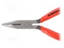 KNIPEX Alicates universales de 125 mm con punta semiredonda