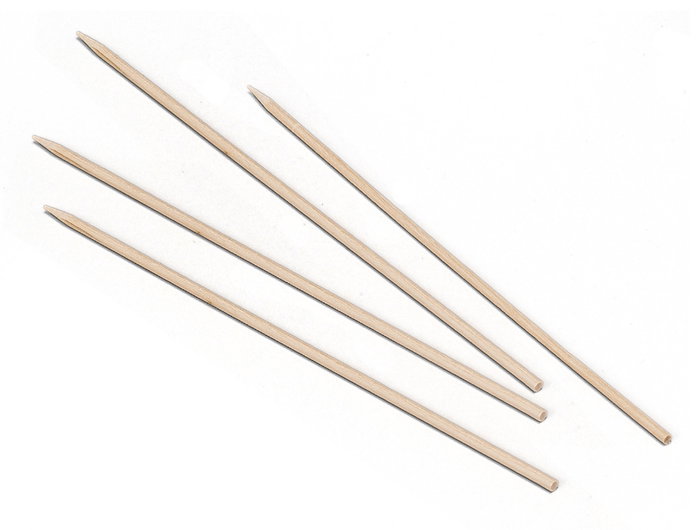 Algon Set 100 Pinchos Higiénicos Bambú 150 x 2.5 mm Algo (36 Unidades)