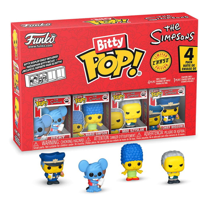 Funko Bitty POP! Los Simpson Pack de 4 Figuras Vinyl Series 2 Funko Bitty POP! Los Simpson Pack de 4 Figuras Vinyl Series 2