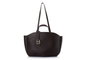 Lucky Bees Isla v2 Bolso de Hombro Marron Cuero de Polivinilo 42x19x22cm