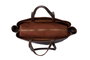Lucky Bees Isla v2 Bolso de Hombro Marron Cuero de Polivinilo 42x19x22cm