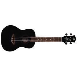 LUNA Uke Vintage Mahogany Concert Black Satin