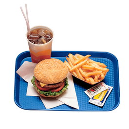 CAMBRO - 1418FF-186 - Bandeja Fast Food - perfil alto - 36 x 46 cm - Azul marino - Venta 1 unidad.