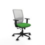 PIQUERAS Y CRESPO Silla de oficina Haches Verde y Blanco
