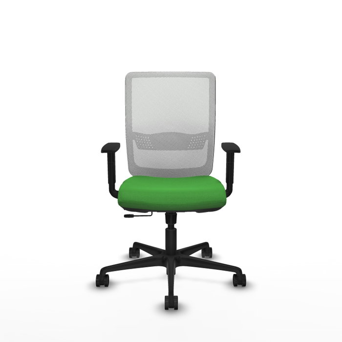 PIQUERAS Y CRESPO Silla de oficina Haches Verde y Blanco