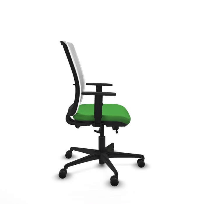 PIQUERAS Y CRESPO Silla de oficina Haches Verde y Blanco