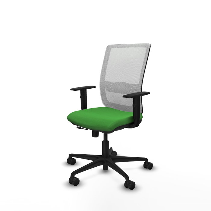 PIQUERAS Y CRESPO Silla de oficina Haches Verde y Blanco