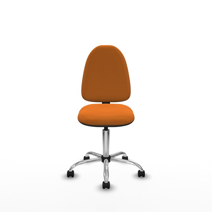 PIQUERAS Y CRESPO Silla de oficina Aýna Naranja sin brazos