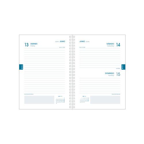 Dohe Agenda Escolar 2024-2025 A6 Día Página Tangram Basic Azul