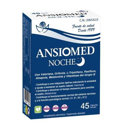 BIOSERUM Ansiomed Noche 45 cápsulas