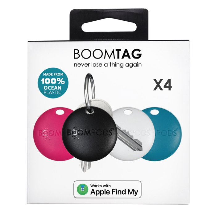 Boompods Boomtag Multi Pack (4) Boompods Boomtag Multi Pack (4)