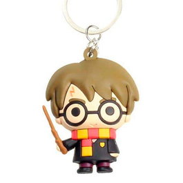 Sd Toys Llavero Harry Potter Licencia Oficial - Gryffindor - Figura Chibi de PVC con Clip Metálico - Accesorio Coleccionable