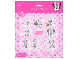 Safta Set de 10 Gomas de Borrar Minnie Mouse Minty