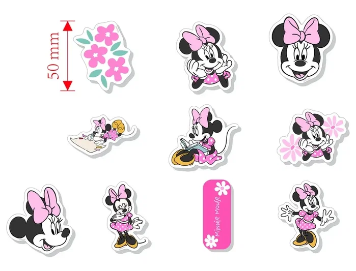 Safta Set de 10 Gomas de Borrar Minnie Mouse Minty Safta Set de 10 Gomas de Borrar Minnie Mouse Minty