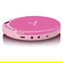 Lenco CD-011 Rosa Reproductor de CD Portátil con Altavoces Incorporados