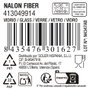La Mediterranea Vaso Nalon Fiber 400cc (Pack de 36)