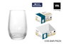 La Mediterranea Vaso Nalon Fiber 400cc (Pack de 36)