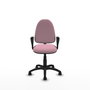 PIQUERAS Y CRESPO Silla de oficina Aýna Rosa con Brazos Fijos