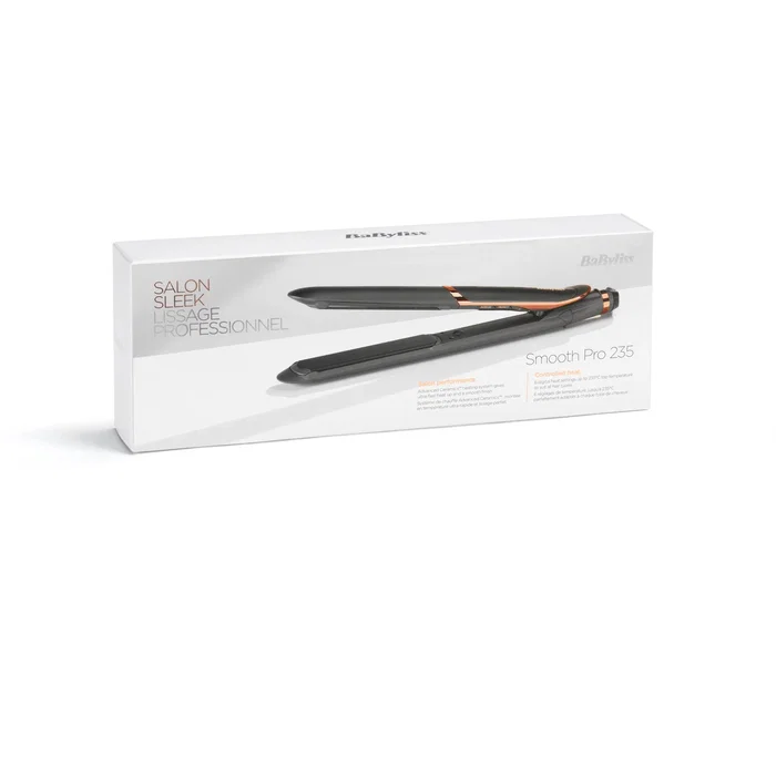 BaByliss ST394E Smooth Pro 235 Plancha de Pelo Negra