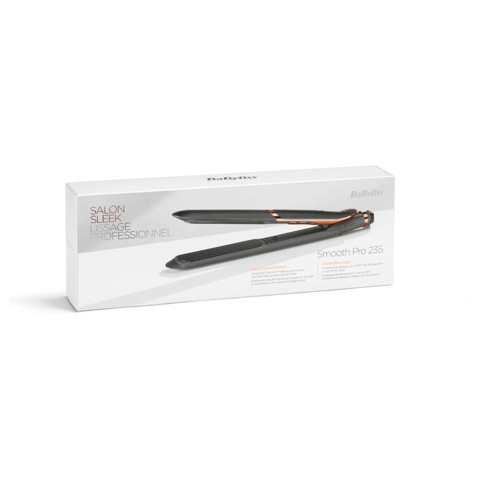 BaByliss Smooth Pro 235 plancha de pelo negra ST394E
