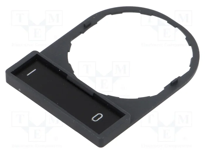 SCHNEIDER ELECTRIC Etiqueta de descripción Harmony XB4 Negro 22mm SCHNEIDER ELECTRIC Etiqueta de descripción Harmony XB4 Negro 22mm