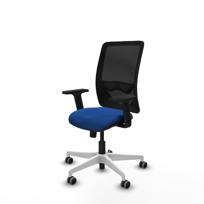 PIQUERAS Y CRESPO Silla de oficina Zulema con mecanismo Sincro, Azul y Negro PIQUERAS Y CRESPO Silla de oficina Zulema con mecanismo Sincro, Azul y Negro