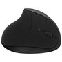 Be Mix Ratón Ergonómico Vertical Inalámbrico para Ordenador, Diseño Ambidextro, Conexión Estable, Plug and Play, Control Preciso, Negro