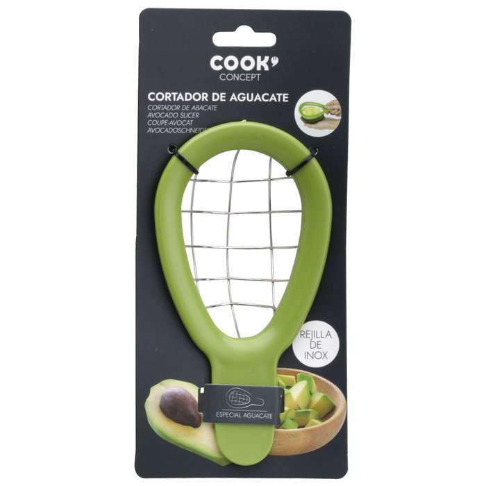 Cook Concept Cortador de Aguacates con Regilla de Acero Inoxidable