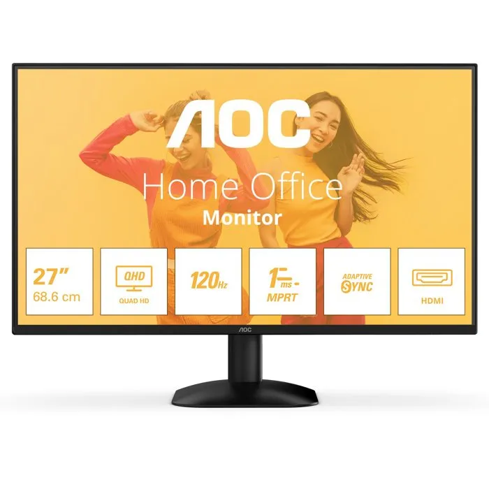 AOC Q27B35S3 Monitor QHD 27 IPS 120Hz Negro AOC Q27B35S3 Monitor QHD 27 IPS 120Hz Negro