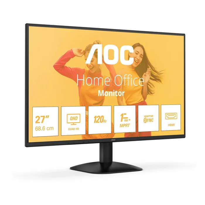 AOC Q27B35S3 Monitor Gaming QHD 27 IPS 120Hz 1ms Negro