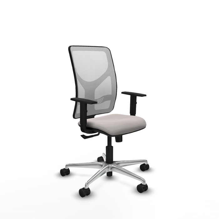 PIQUERAS Y CRESPO Silla de oficina Motilla con mecanismo Sincro en Blanco PIQUERAS Y CRESPO Silla de oficina Motilla con mecanismo Sincro en Blanco