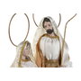 DKD Home Decor Nacimiento Navidad Moderna Blanco Dorado