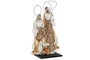 DKD Home Decor Nacimiento Navidad Moderna Blanco Dorado