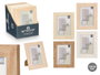GIFTDECOR Portafotos Efecto Piedra 13x18 Surtido Pack de 24