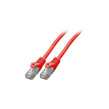 EFB Elektronik K8104RT.15 Patchkabel RJ45 Cat.6 U/UTP LSZH Rojo 15m