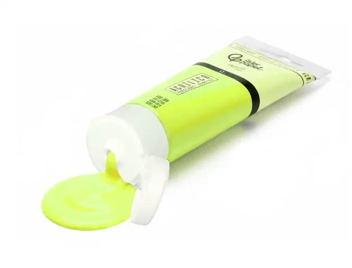 Liderpapel Pintura Acrílica Tubo de Plástico 60 ml Amarillo Limón