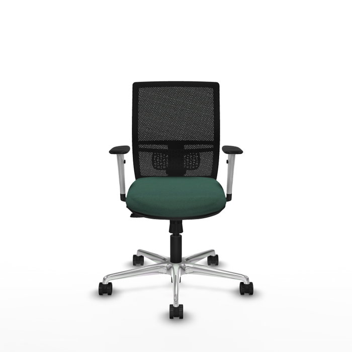 PIQUERAS Y CRESPO Silla de oficina Yunquera Verde botella con mecanismo Sincro/Traslack PIQUERAS Y CRESPO Silla de oficina Yunquera Verde botella con mecanismo Sincro/Traslack