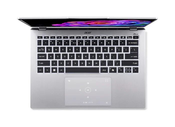 Acer Swift Go 14 SFG14-73-73EY Portátil 14" OLED Intel Core Ultra 7 155U 16 GB RAM 512 GB SSD Windows 11 Home Color Plata