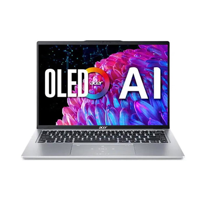 Acer Swift Go 14 SFG14-73-73EY - Portátil 14" OLED 2.8K 90Hz - Intel Core Ultra 7 155U - 16GB RAM LPDDR5X - 512GB SSD NVMe - Windows 11 Home - Color Plata Acer Swift Go 14 SFG14-73-73EY - Portátil 14" OLED 2.8K 90Hz - Intel Core Ultra 7 155U - 16GB RAM LPDDR5X - 512GB SSD NVMe - Windows 11 Home - Color Plata
