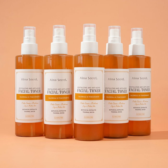 Alma Secret Tónico Facial Revitalizante y Antiedad con Caléndula & Granada 200 ml