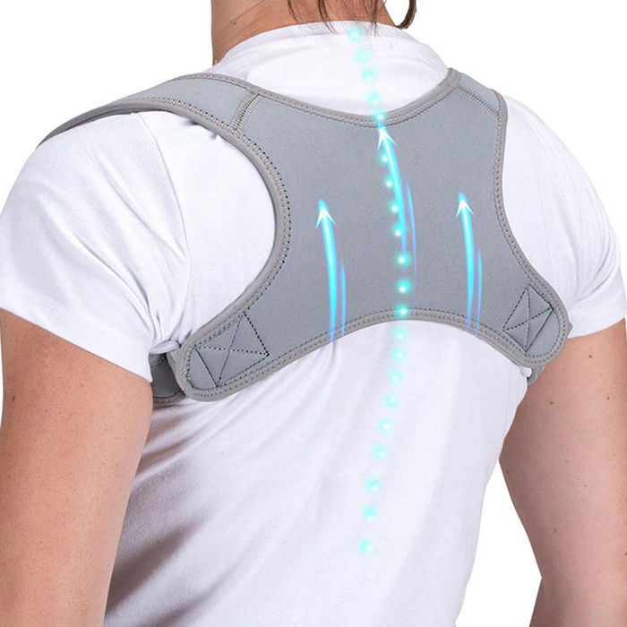 Vivamore Corrector de Espalda Negro 27,4 x 21,4 x 2,4 cm