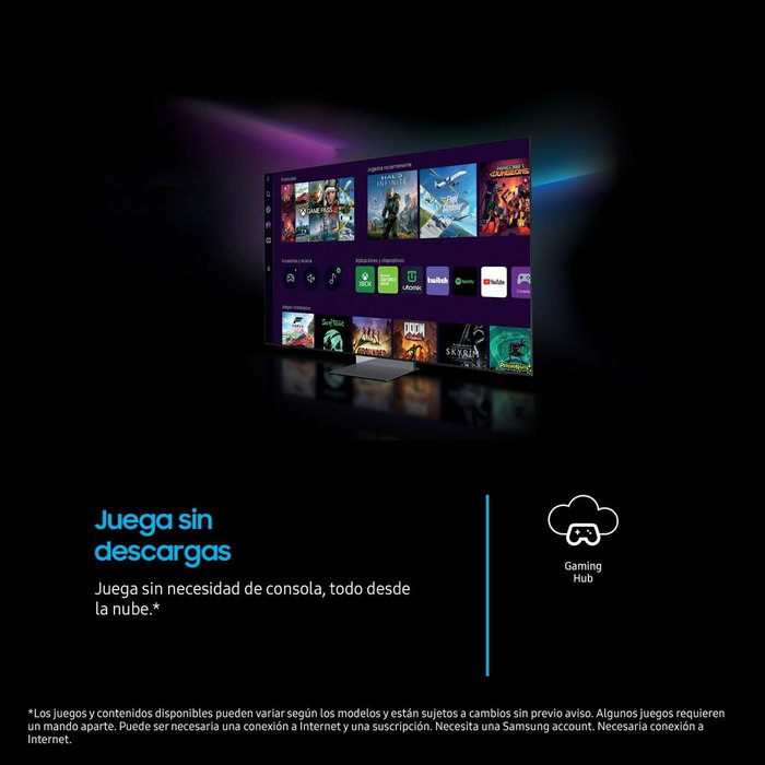 Samsung TU65U8005FU Smart TV 4K Ultra HD 65 pulgadas Negro