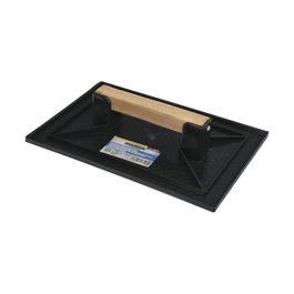WOLFPACK LINEA PROFESIONAL Talocha de Plástico 27 x 18 cm con Mango de Madera Negra