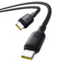 Baseus Cable Silky USB-C a USB-C 1m Sarga SYH Negro