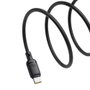 Baseus Cable Silky USB-C a USB-C 1m Sarga SYH Negro