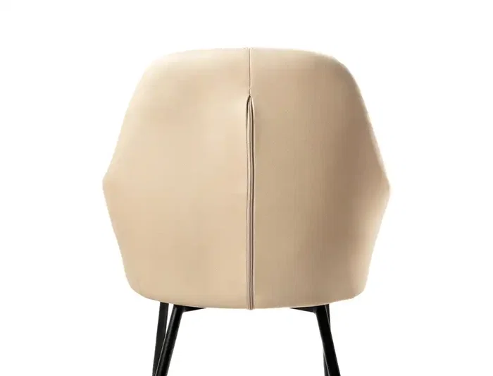 Q-connect Silla Confidente Marrón Arena Base Metálica Altura Máx 820 mm Anchura 570 mm Profundidad 580 mm Tela